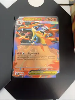 Pokemon TCG card - Mega Charizard X and Y ex PROMOS ONLY and 2 EMPTY Tins - Image 2