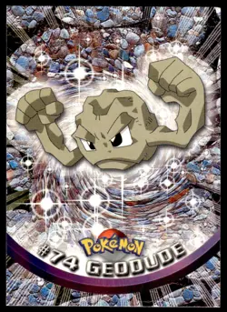 Pokemon TCG #74 Geodude Topps Series 1 - Image 1