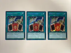 Yugioh Synchro Creed x 3 - 1st Edition Secret Rare NM - Free Holographic Card A - Image 1