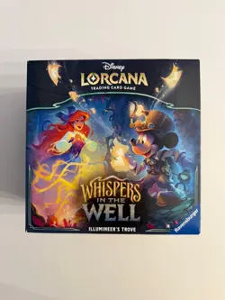 Disney Lorcana: Whispers in the Well – Illumineer’s Trove Sealed -Ships Next Day - Image 1