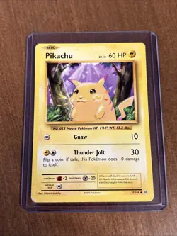 Fat Pikachu Card 2016 35/108 LV. 12 60HP - Image 1