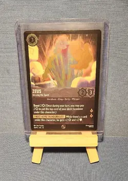 Disney Lorcana Whispers in the Well Promo Cards Zeus Scar Elsa Great Illuminary - Image 3
