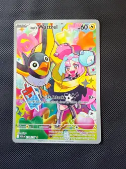 Ionos Wattrel 231/217 Ascended Heroes Illustration Rare Pokemon Card NM - Image 1