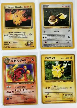 Assorted Lot of 11 Pokemon Cards Pikachu ~ Charmelon ~ Eevee ~ Chimchar - Image 3