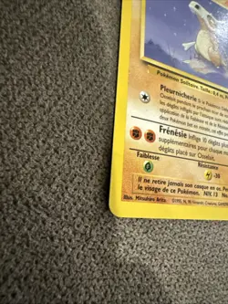 Pokemon Card: French OSSELAIT (CUBONE) - #50/64 Jungle 2000 - Common - Image 2