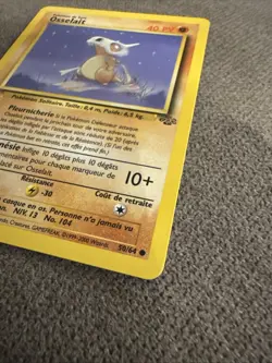 Pokemon Card: French OSSELAIT (CUBONE) - #50/64 Jungle 2000 - Common - Image 4