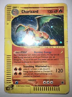 CARTA POKEMON CHARIZARD HOLO 6/165 EXPEDITION TCG CARD ENG - Image 1