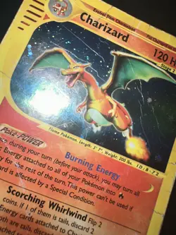 CARTA POKEMON CHARIZARD HOLO 6/165 EXPEDITION TCG CARD ENG - Image 3