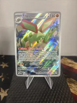 Flygon 101/94 Phantasmal Flames English Pokemon TCG Card Illustration Rare - Image 1