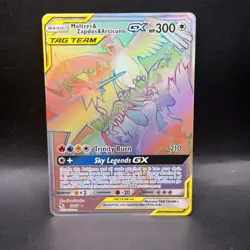 Moltres & Zapdos & Articuno GX 69/68 Hidden Fates Secret Holo - Image 1