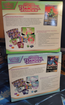 Pokemon Temporal Forces SEALED Elite Trainer Boxes (One of Each) TCG ETB - Image 4