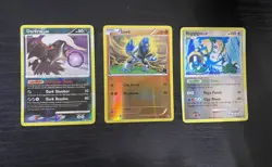 Vintage Pokemon Reverse Holo Lot (3 Cards) - Image 1
