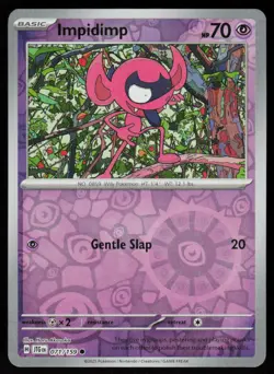 Impidimp 071/159 Common Journey Together Pokemon Reverse Holo Near Mint - Image 1
