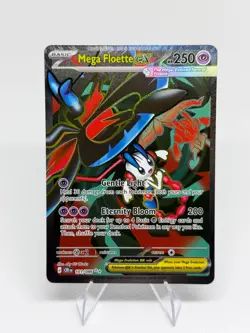 Mega Floette ex 101/086 Ultra Rare Chaos Rising Pokemon Holo NM - Image 1