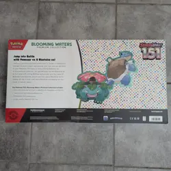NEW Pokemon TCG 151 Blooming Waters Premium Collection Box Scarlet and Violet - Image 4