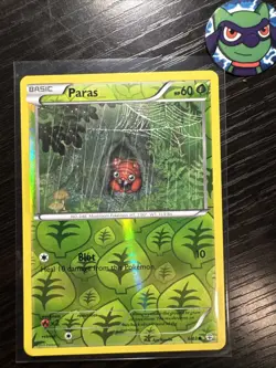 Pokemon TCG Paras 6/83 XY Generations Reverse Holo NM 2016 - Image 1