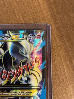 Pokemon M Mewtwo EX (159 Full Art) 159/162 Breakthrough Holo - Image 4