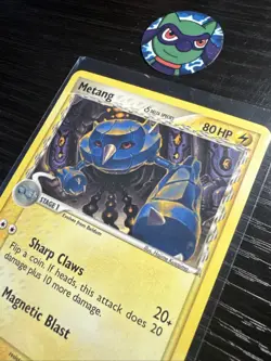 Pokemon TCG Metang 49/113 Delta Species Regular Uncommon LP 2005 - Image 2