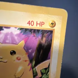 1999 Pokemon TCG Base Set Shadowless Pikachu Red Cheek Variant 58/102 HP/DMG - Image 3