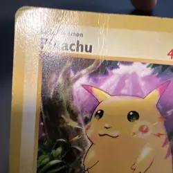1999 Pokemon TCG Base Set Shadowless Pikachu Red Cheek Variant 58/102 HP/DMG - Image 4