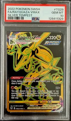 Rayquaza Vmax #TG29/TG30 - 2022 Pokemon SWSH Silver Tempest - Gem Mint PSA 10 - Image 1