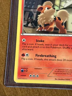 Pokemon TCG Growlithe Next Destinies 10/99 Regular Common - Image 3