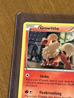 Pokemon TCG Growlithe Next Destinies 10/99 Regular Common - Image 4