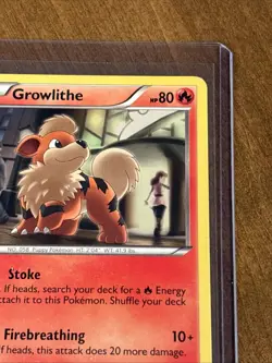 Pokemon TCG Growlithe Next Destinies 10/99 Regular Common - Image 5