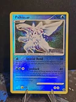 Pokemon Palkia 26/100 [Platinum] Reverse Holo Burger King Promo - Image 1