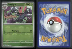 Accelgor (Master Ball Pattern) 009/086 Uncommon White Flare Pokemon NM/M - Image 3