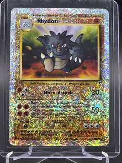 Pokemon Rhydon 35/110 Reverse Holo Legendary Collection - Image 1