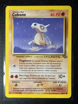 Pokemon TCG ITALIAN Cubone 50/64 JUNGLE - Image 1