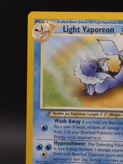 Wizards Light Vaporeon Neo Destiny 52/105 Regular Uncommon Stage 1 80 HP - Image 4