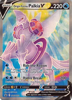 Origin Forme Palkia V SWSH253 Holo Promo Sword & Shield Promo Pokemon Near Mint - Image 1