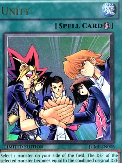 yugioh Unity JUMP-EN006 Limited Edition Near Mint - Image 2