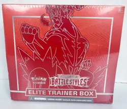 POKEMON TCG: SWORD AND SHIELD STYLES ELITE TRAINING BOX NEW-SEALED - Image 3