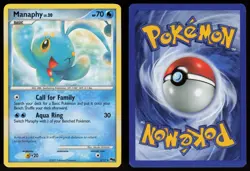Manaphy 3/17 POP Series 6 Rare Non-Holo POKEMON - Image 3