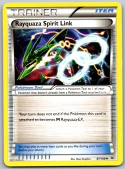 Rayquaza Spirit Link 87 UC Roaring Skies Pokemon NM/M - Image 1