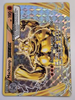 MACHAMP BREAK 60/108 BREAK RARE EVOLUTIONS POKEMON HOLO NM/M - Image 1
