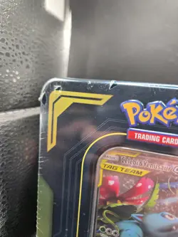 Pokemon Celebi & Venusaur GX Tag Team Sealed Tin Tcg 2019 FIRST PRINT 805325 - Image 4