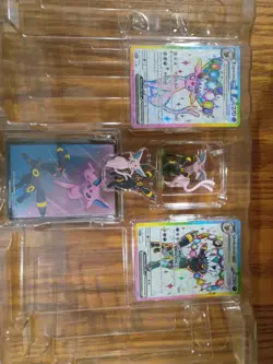 Pokemon TCG - Umbreon ex 176 & Espeon ex 175 Prismatic Evolutions Ultra Rare NM - Image 1