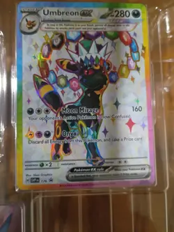 Pokemon TCG - Umbreon ex 176 & Espeon ex 175 Prismatic Evolutions Ultra Rare NM - Image 3