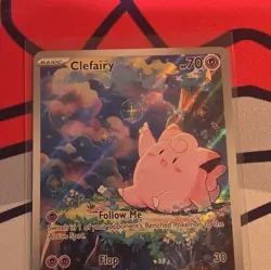 Pokemon TCG Clefairy 94/88 IR Holo English - Image 1