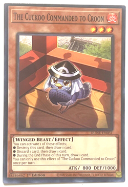 YuGiOh! - The Cuckoo Commanded To Croon - DUNE-EN031 - 1st Edition Common - Image 1