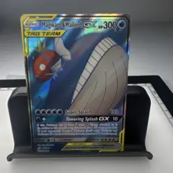 Pokemon Magikarp & Wailord GX TAG TEAM Full Art Holo 160/181 300 HP EN - Image 1
