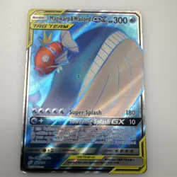 Pokemon Magikarp & Wailord GX TAG TEAM Full Art Holo 160/181 300 HP EN - Image 2