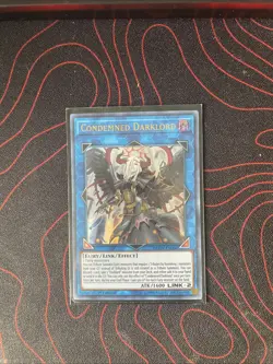 Yugioh! Condemned Darklord DUOV-EN006 Ultra Rare 1st Edition NM - Image 1