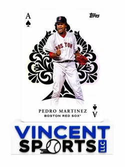 2023 Topps Series 1 All Aces Pedro Martinez #AA-5 SP Insert Red Sox HOF - PM4 - Image 1