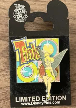 Disney Monty Maldovan Collection Tinker Bell Sixties Retro Style DLR Pin - Image 1
