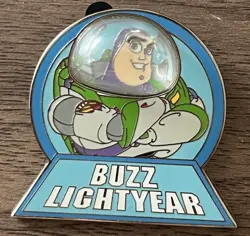 DISNEY PIXAR TOY STORY 3 REVEAL CONCEAL MYSTERY COLLECTION BUZZ LIGHTYEAR PIN - Image 1
